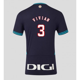 Athletic Bilbao Dani Vivian #3 Borta Kläder 2025-26 Kortärmad Athletic Bilbao Dani Vivian #3 Borta Kläder 2025-26 Kortärmad